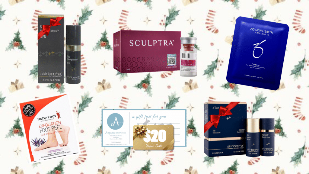 Augusta Aesthetics' Holiday Gift Giving Guide & Holiday Deals Augusta