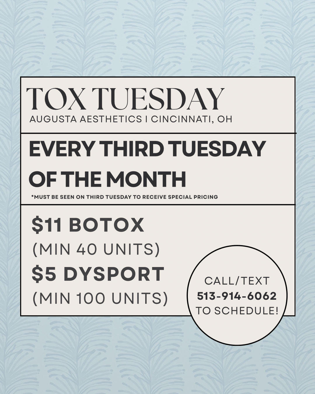 TT botox day